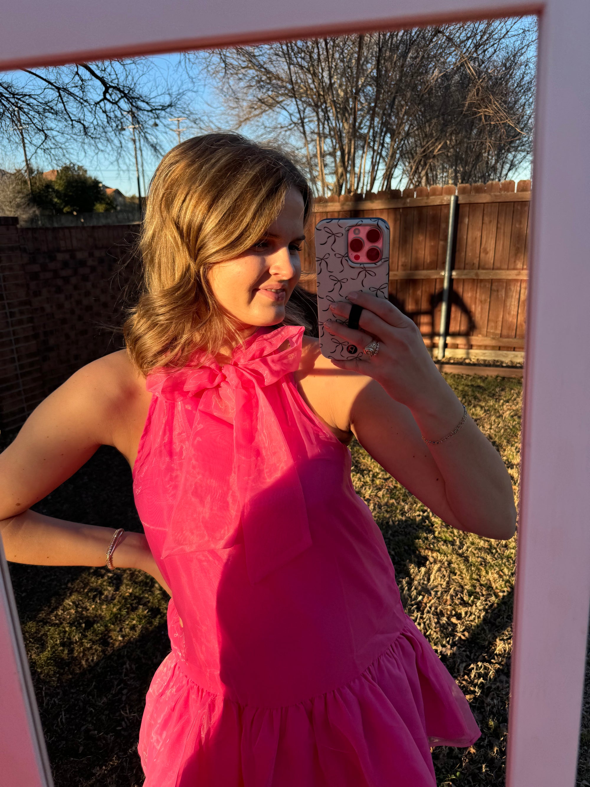 Ava Dress - Pink