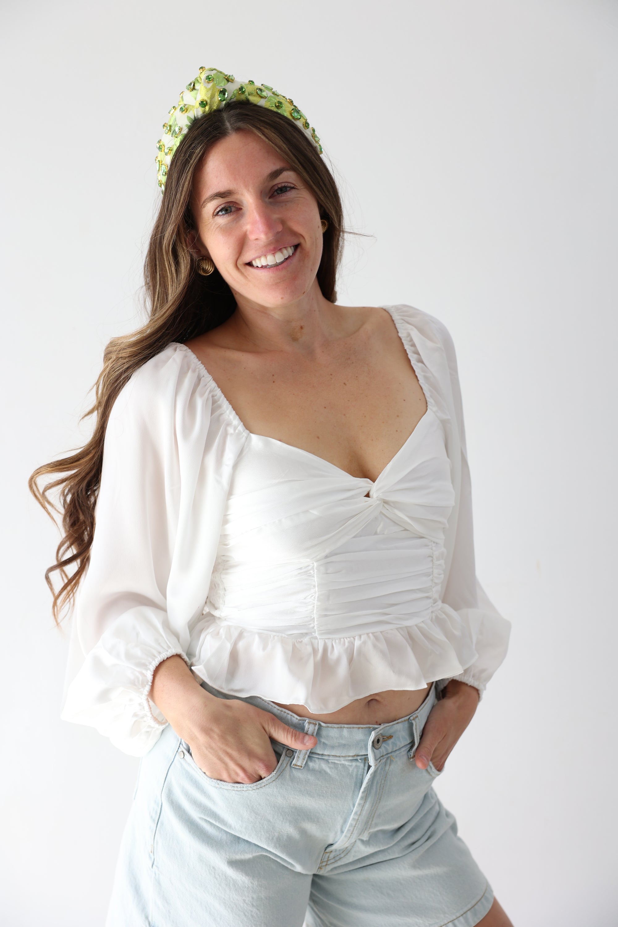Evelyn Top - White