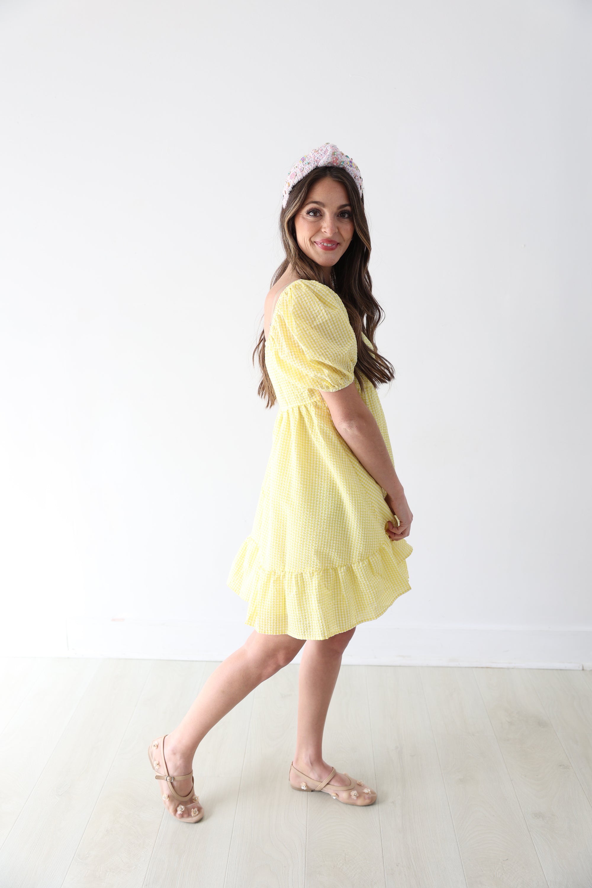 Poppy Dress - Yellow