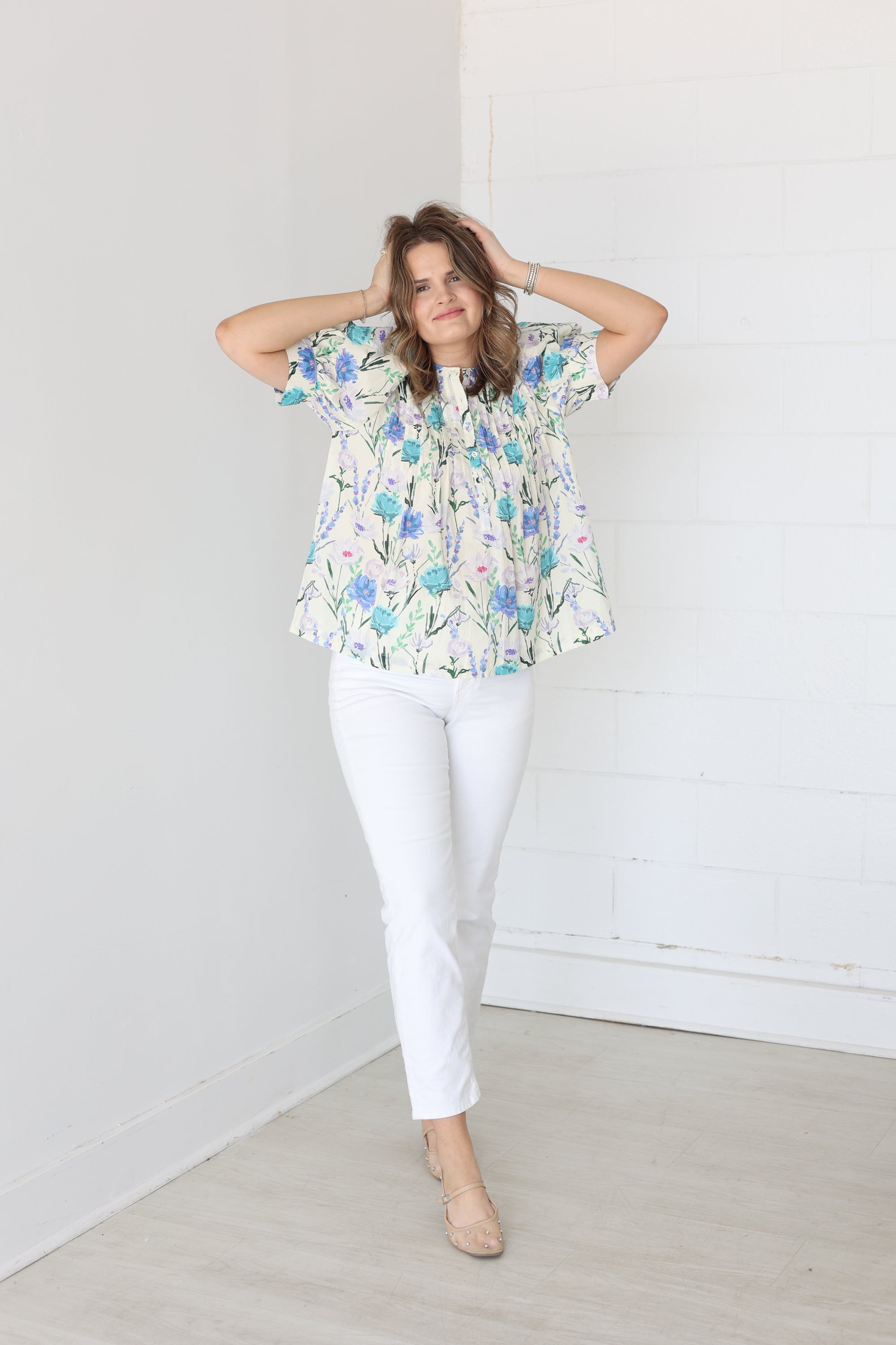 Spring Florals Top