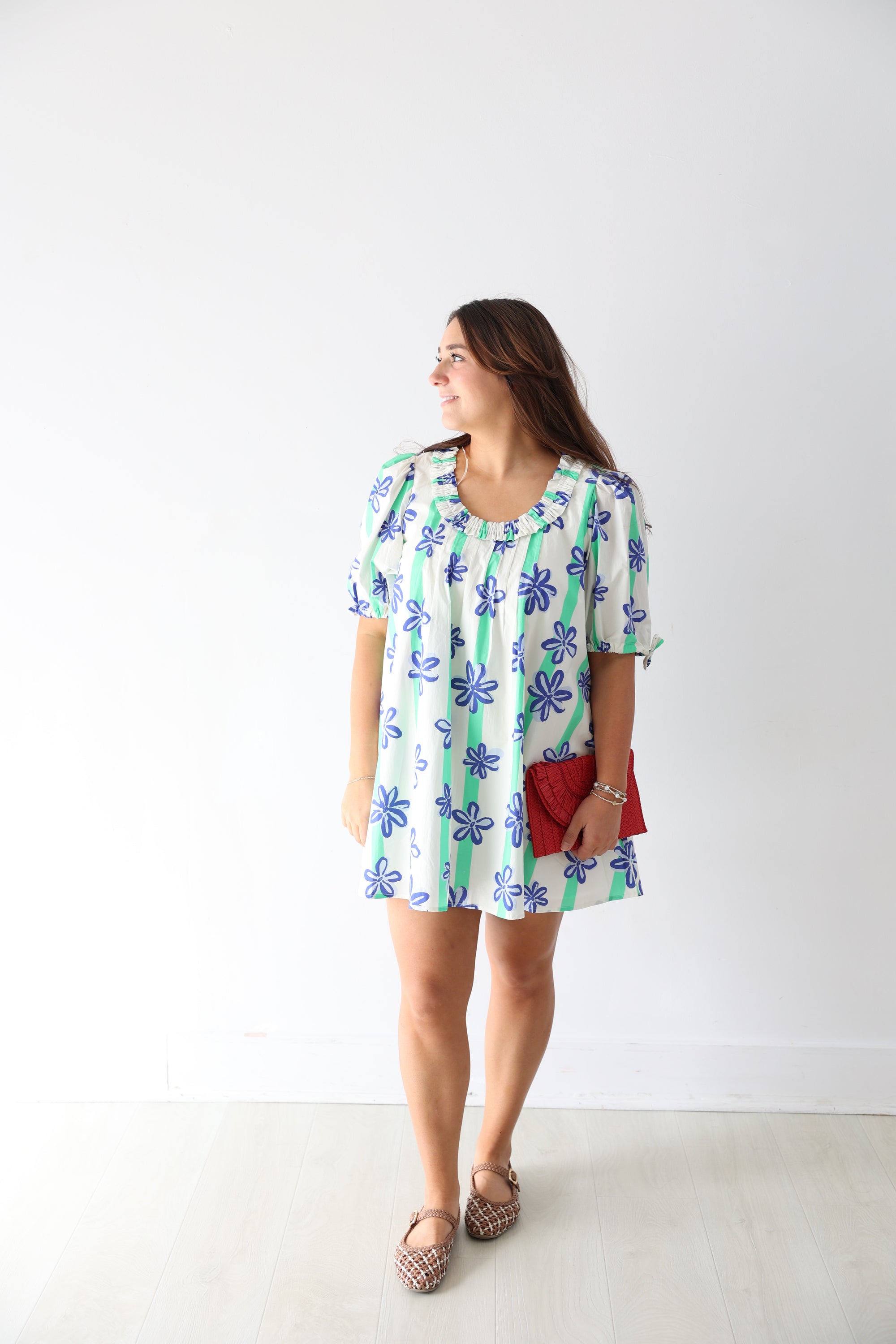 Caroline Dress - Blue