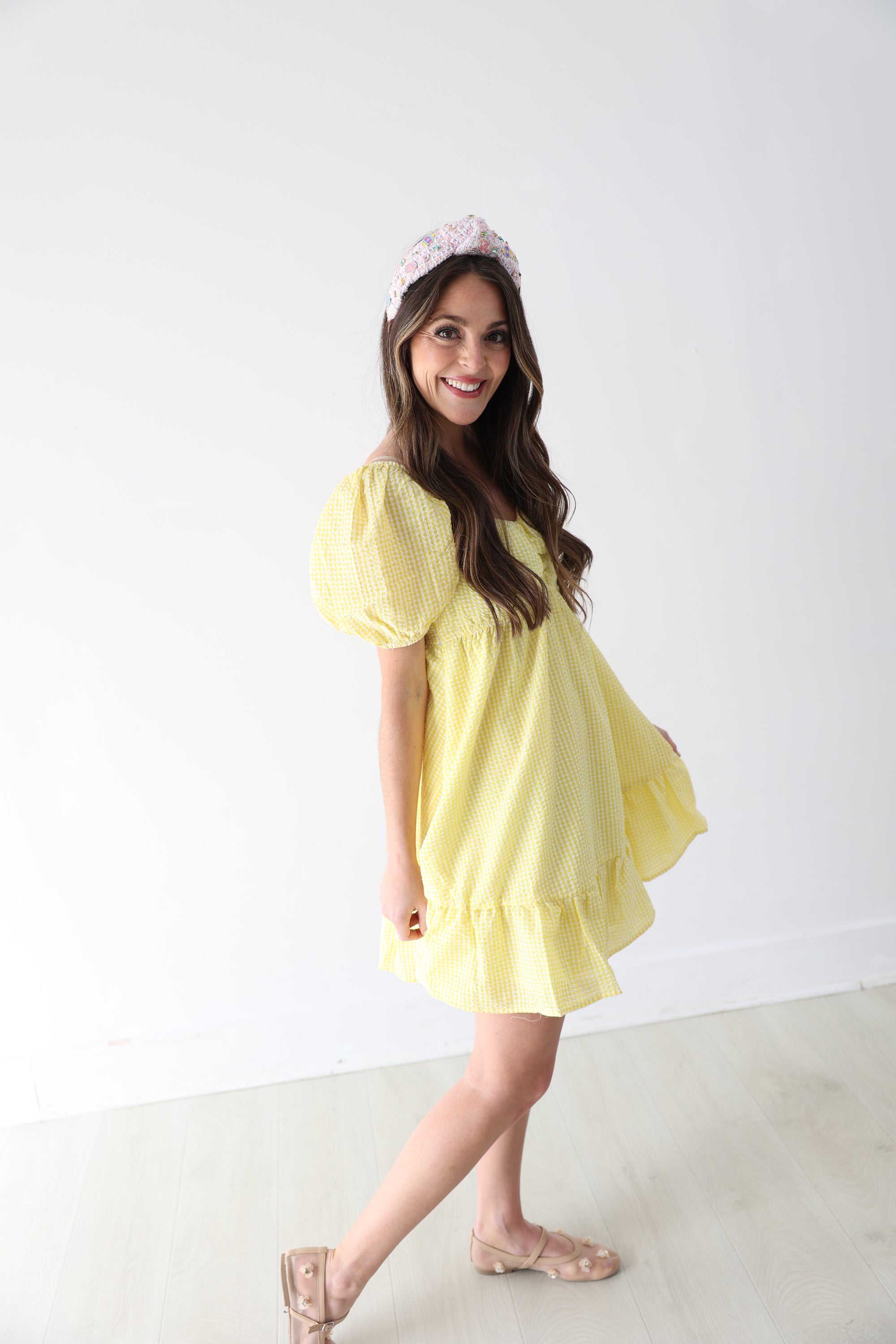 Poppy Dress - Yellow