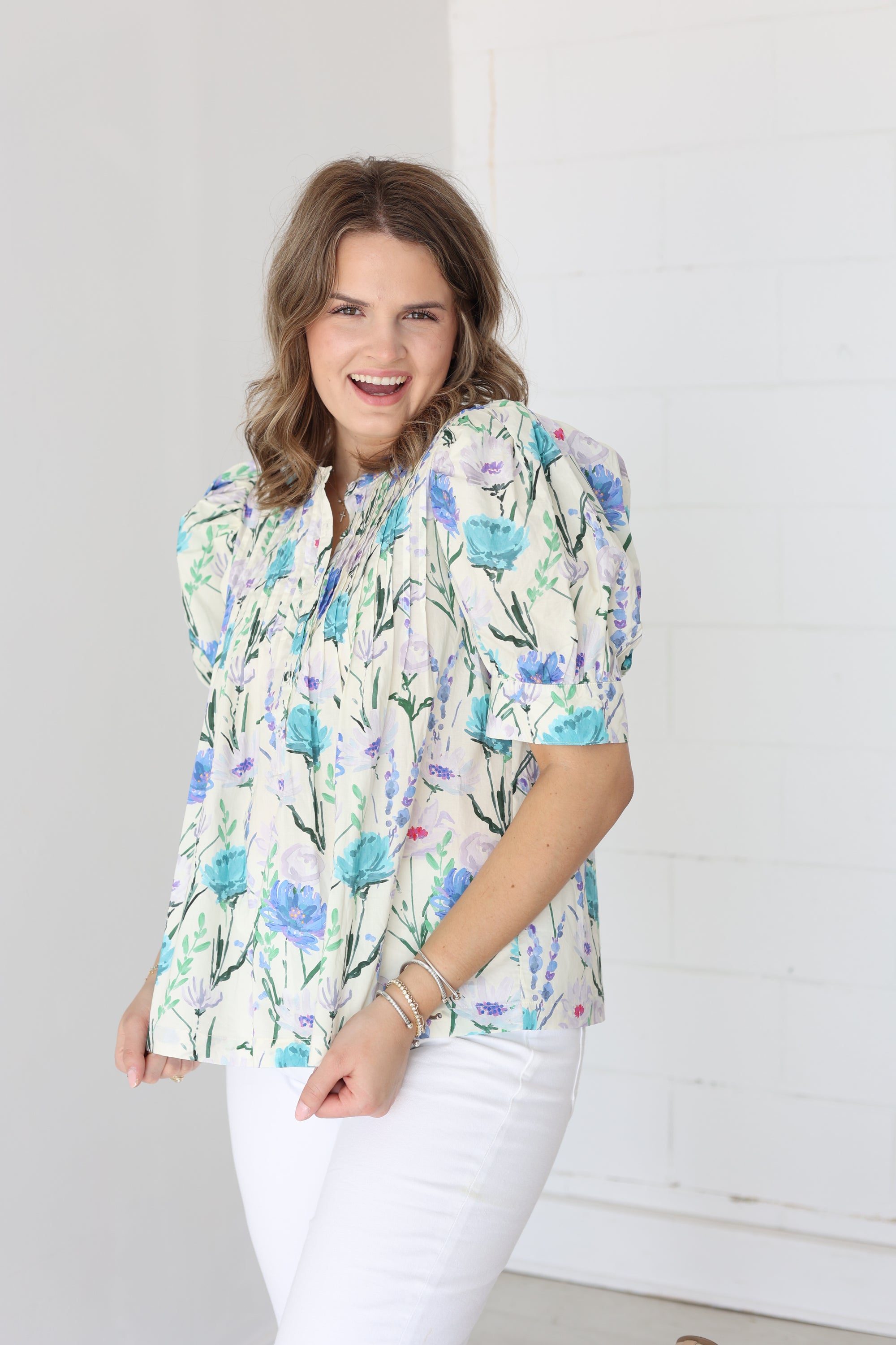 Spring Florals Top