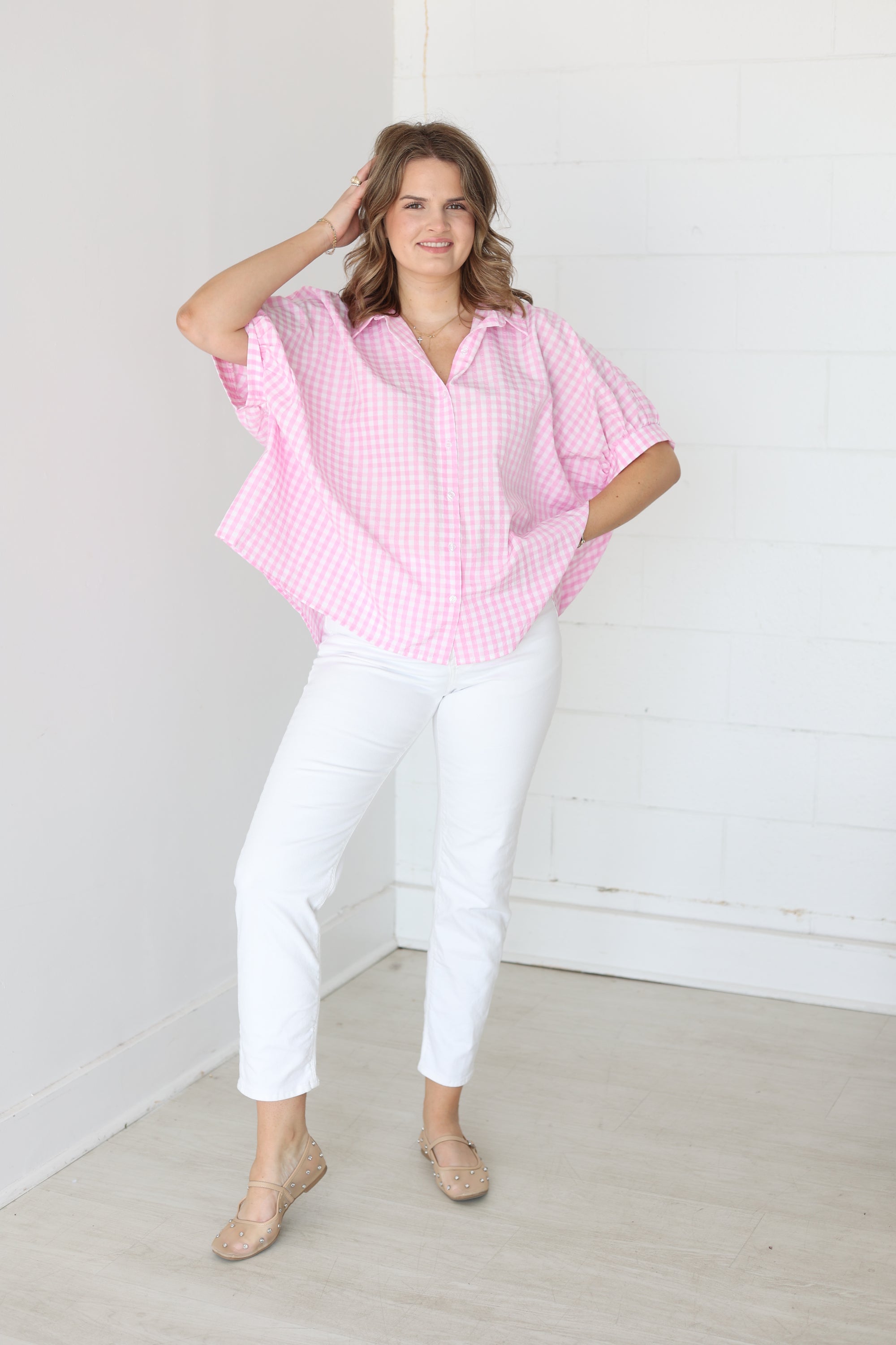 Picnic Party Top - Pink