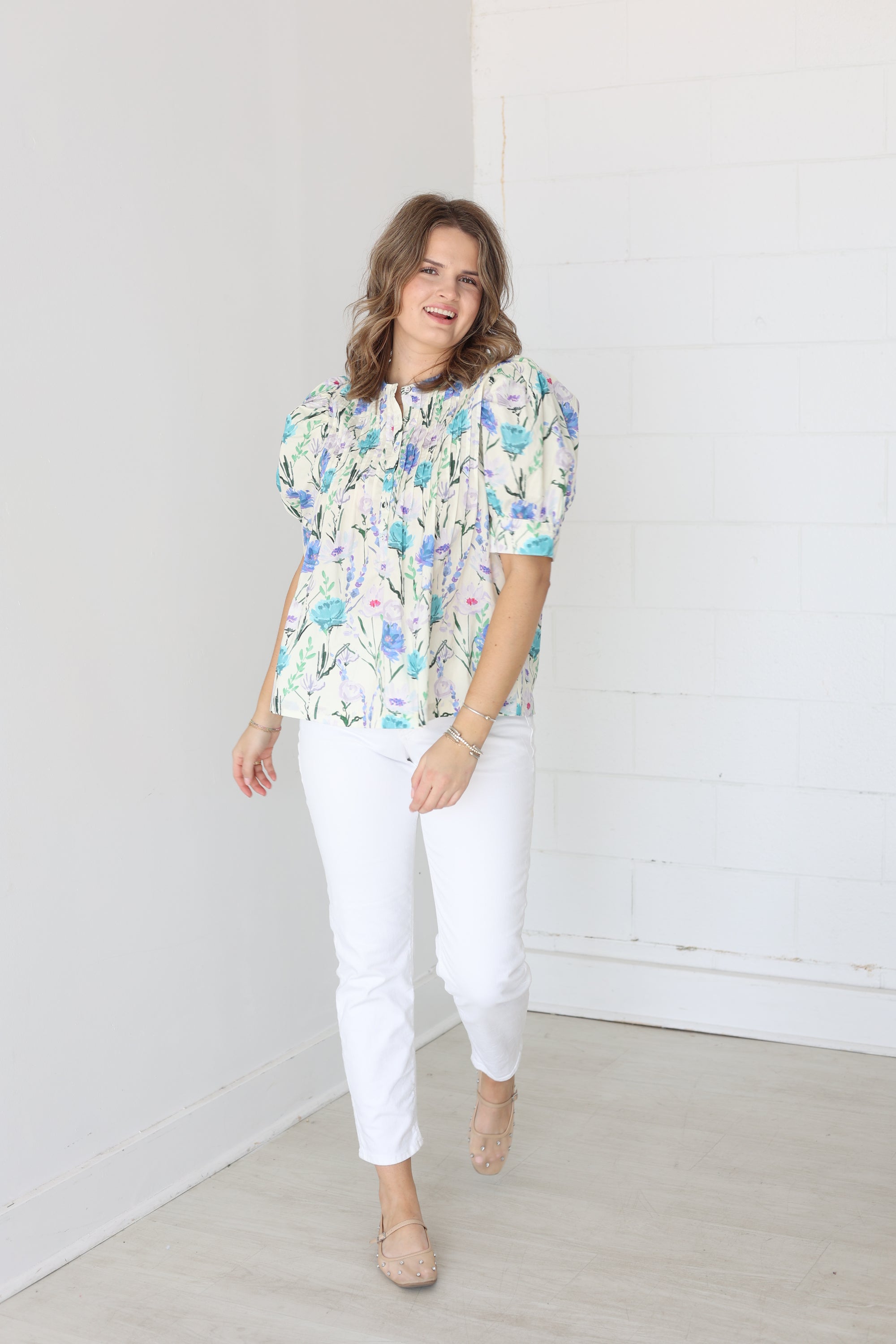 Spring Florals Top