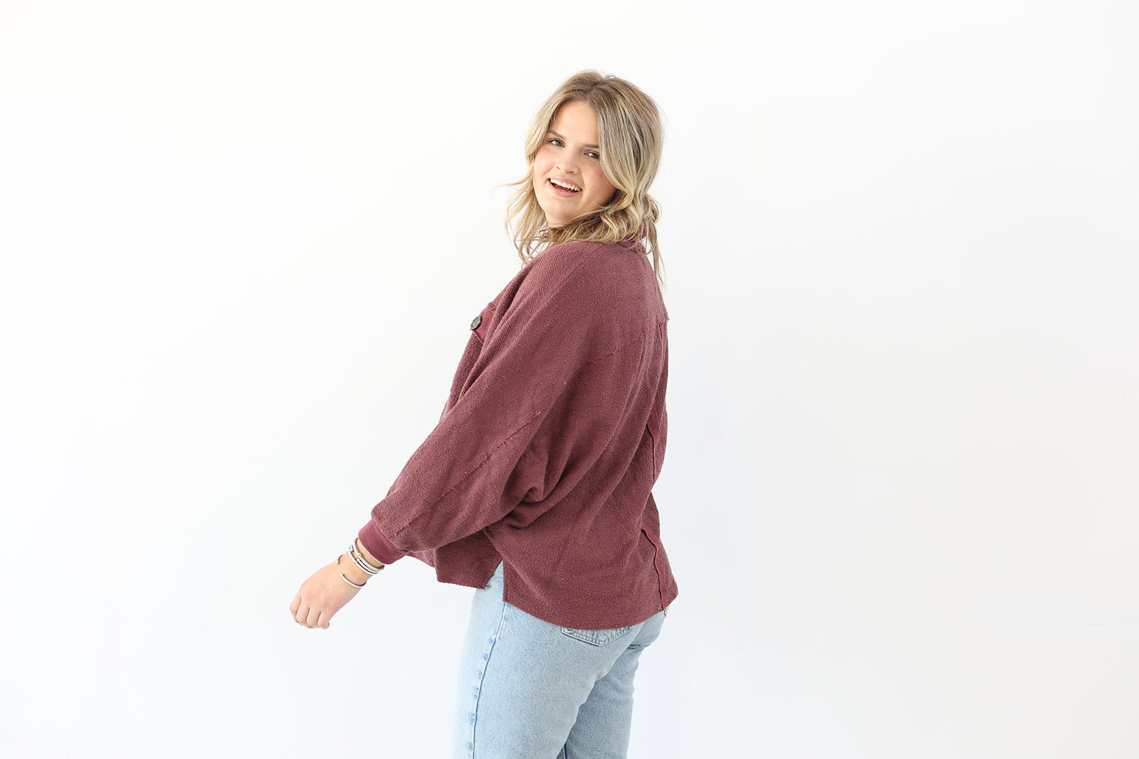 Jetsetter Pullover - Maroon
