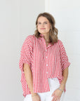 Picnic Party Top - Red