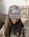 Give God Glory Hat - Camo