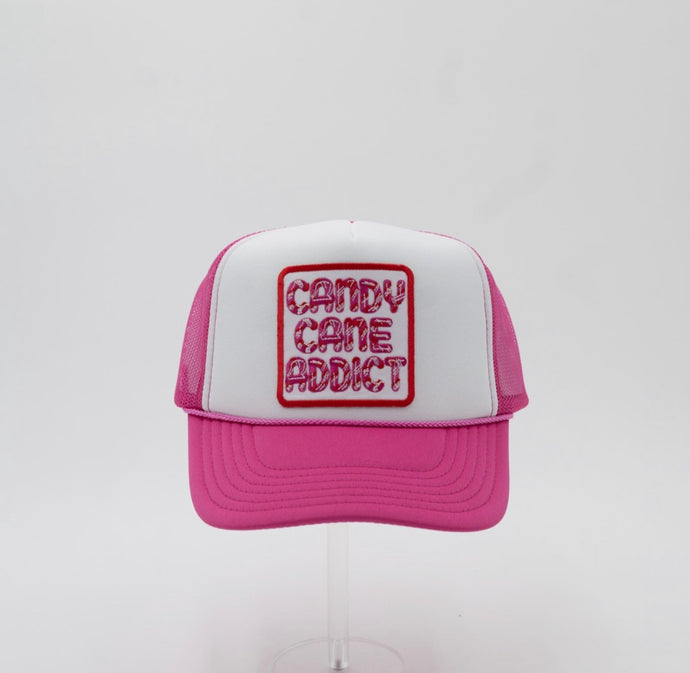 Candy Cane Addict Hat