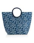 Navy Floral Tote