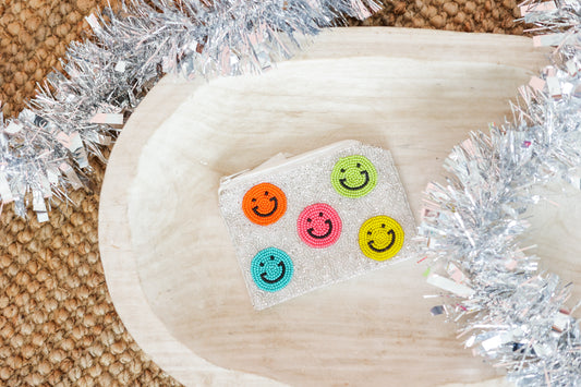 Multi Smiley Pouch
